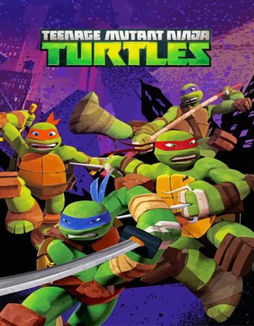 Teenage Mutant Ninja Turtles Cartoon Paint By Numbers