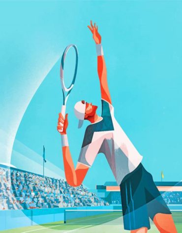 Tennis Star Creation Paint By Numbers