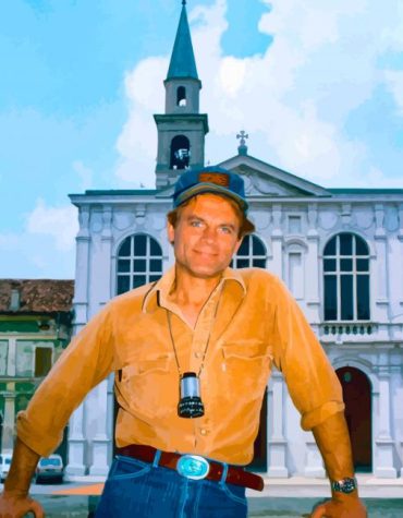 Terence Hill Movie Star Paint By Numbers
