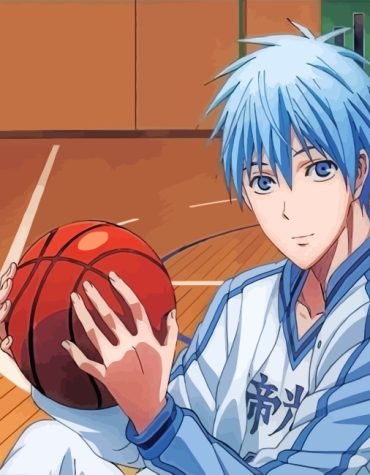 Tetsuya Kuroko Basketball Paint By Numbers
