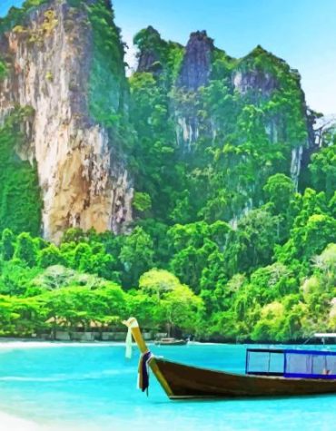 Thailand Seascape Paint By Numbers