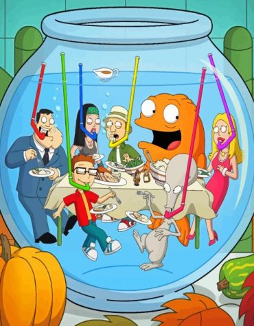 American Dad Cartoon Characters Paint By Numbers