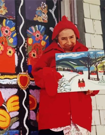 Maud Lewis Famous Artwork Paint By Numbers