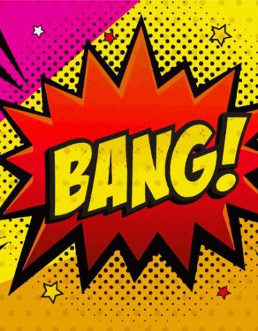 Bursting Bang Colors Paint By Numbers