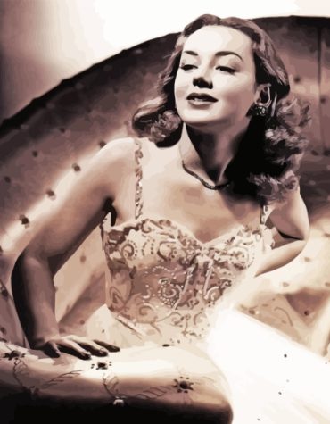 Anne Shirley Black and White Paint By Numbers