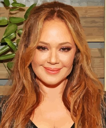 Famous Leah Remini Paint By Numbers