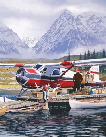 Breaver Airplane Adventure Paint By Numbers