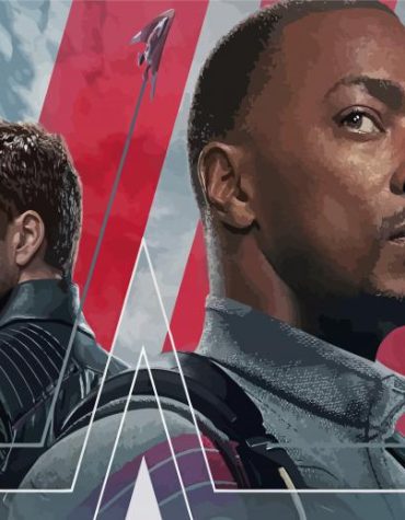 The Falcon Soldiers Poster Paint By Numbers