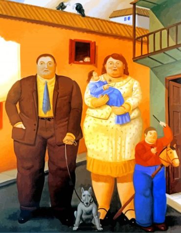 Botero Family Paint By Numbers