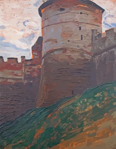 The Fortress Tower Artwork Paint By Numbers