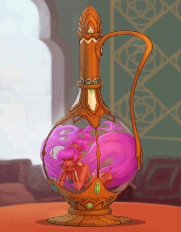 Fantasy Genie Bottles Paint By Numbers