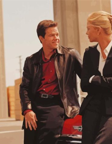 The Italian Job Movie Scenes Paint By Numbers