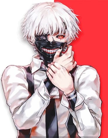 Kaneki Ken Tokyo Ghoul Anime Paint By Numbers