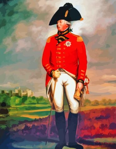 George III Vintage Paint By Numbers