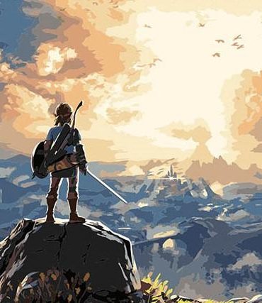 Zelda Magic World Paint By Numbers