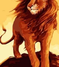 Simba Lion King Paint By Numbers