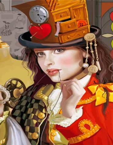 Magician Woman Paint By Numbers