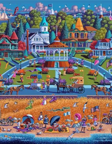 Marthas Vineyard Island Escape Paint By Numbers