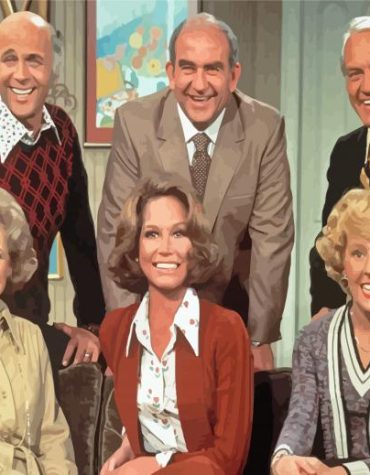 Mary Tyler Moore Classic Sitcom Paint By Numbers