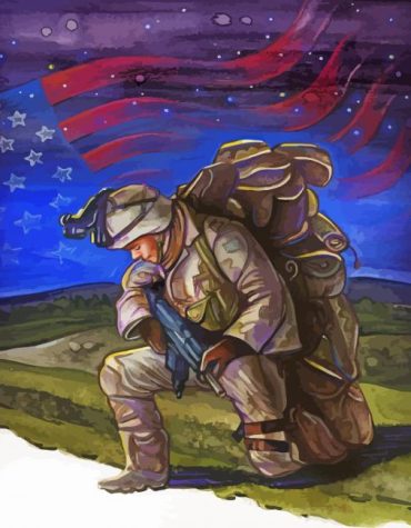 Military Sacrifice Soldiers Paint By Numbers