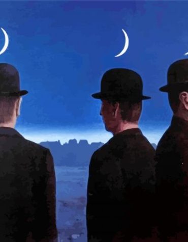 Mysteries of Horizon Rene Magritte Paint By Numbers