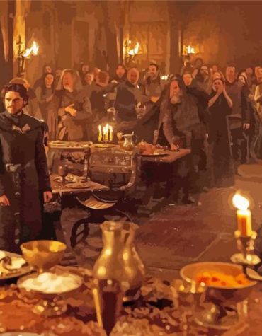 Game of Thrones Red Wedding Paint By Numbers