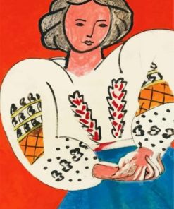 Henri Matisse Romanian Blouse Paint By Numbers