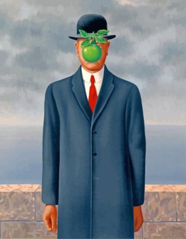 The Son of Man Abstract Paint By Numbers