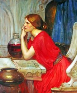 John William Waterhouse Sorceress Paint By Numbers