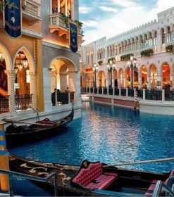 Las Vegas Venetian Hotel Paint By Numbers