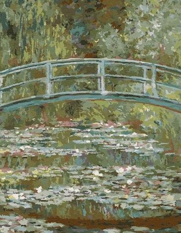 Claude Monet Water Lily Landscape Paint By Numbers
