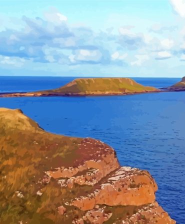 Worms Head Seascape Paint By Numbers