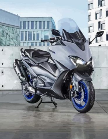 Powerful Yamaha Tmax Paint By Numbers