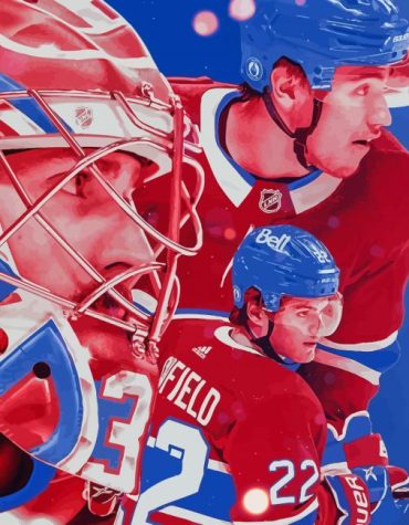 Montreal Canadiens Ice Hockey Paint By Numbers