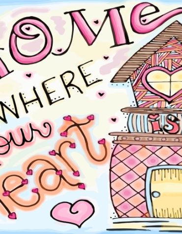 Home Sweet Love Quote Paint By Numbers
