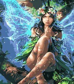 The Enchanted Fairy Forest Paint By Numbers