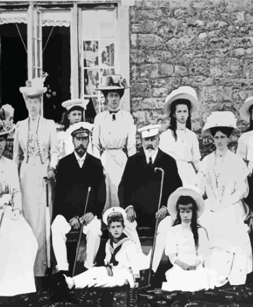 Romanov Family Vintage Painting Kit Paint By Numbers