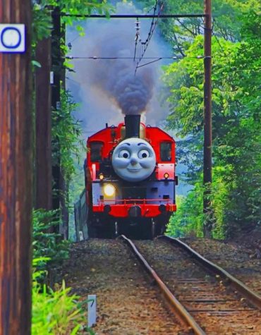 Thomas Japan Railway Paint By Numbers