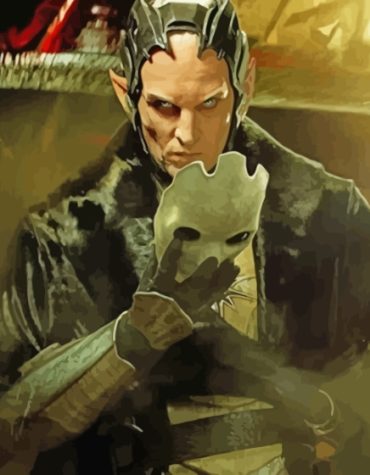 The Dark World Malekith Paint By Numbers