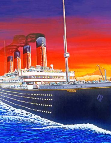 Titanic Ocean Journey Paint By Numbers