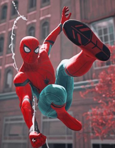 Tune In to Tom Holland Spiderman Paint By Numbers