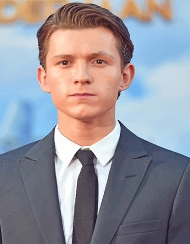 Tom Holland Superhero Paint By Numbers