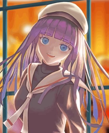 Tomoyo Daidouji Anime Art Paint By Numbers