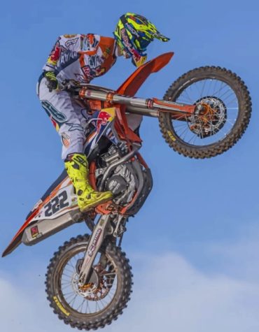 Tony Cairoli Dirt Bike Paint By Numbers
