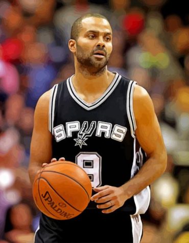 Tony Parker Basketball Legend Paint By Numbers