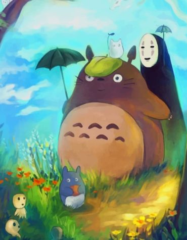 Studio Ghibli Magic Paint By Numbers