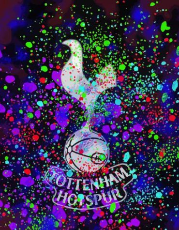 Tottenham Football Art Paint By Numbers