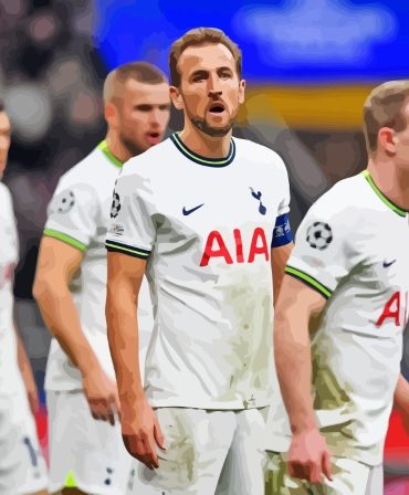 Tottenham Football Stars Paint By Numbers