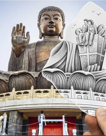 Hong Kong Buddha Scene Paint By Numbers