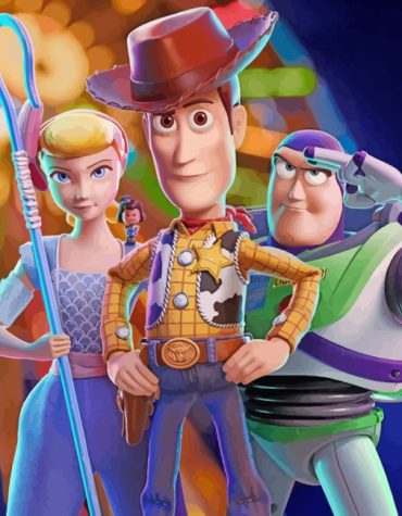 Toy Story Adventure Paint By Numbers